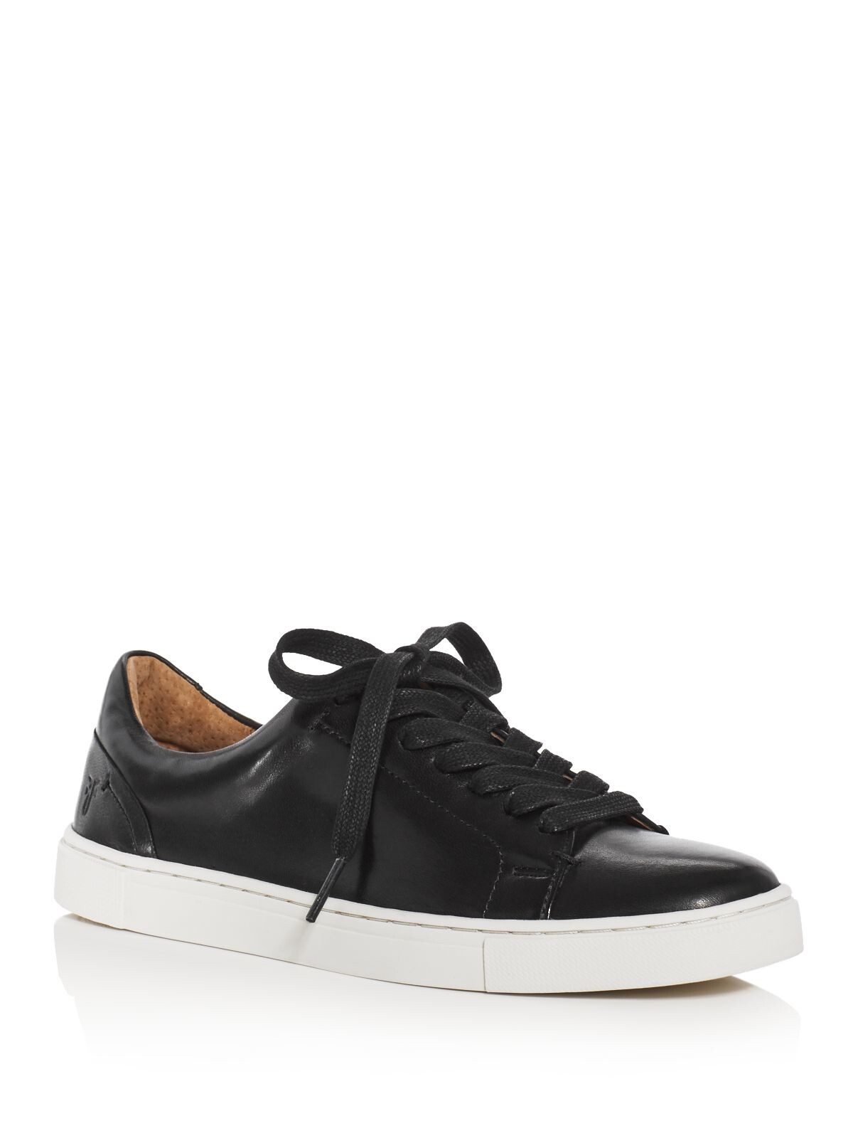 FRYE Womens Black Comfort Ivy Round Toe Platform Lace-Up Athletic Sneakers Shoes 9.5 M